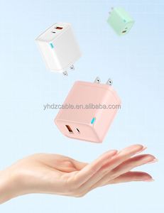 US EU UK 3-pin <b>Plug</b> 20W USB Wall Charger TYPE C <b>Fast</b> <b>Charging</b> Head for IPhone, Samsung, Huawei <b>Charging</b> Head - Product Image 2