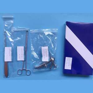 Kit pemeriksaan ginekologi instrumen ginekologi dengan forsep rahim - Product Image 3