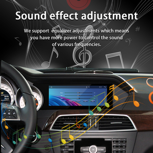 หน้าจอแสดงผลดิจิตอลในรถยนต์ขนาด 8.8 นิ้ว ระบบ Linux สำหรับเครื่องเล่นวิทยุ MP3 มัลติมีเดีย พร้อมหน้าจอสัมผัสแบบ Capacitive สำหรับรถยนต์ Mercedes Benz C-Class W204/S204 - Product Image 4