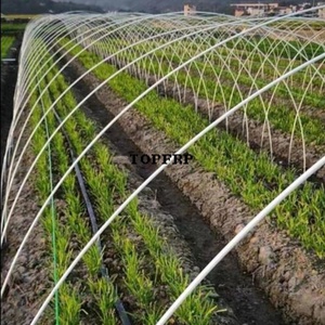Agricultural Arch Shed Skeleton Glass Fiber Support <b>Pole</b> Solid Fiberglass Rod - Product Image 5