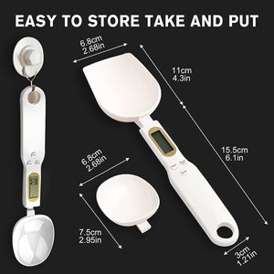 Accuracy Digital <b>Spoon</b> Scale Milk Powder Yeast <b>Measuring</b> <b>Spoon</b> Electronic Weighing <b>Spoon</b> for Kitchen Baking - Product Image 2