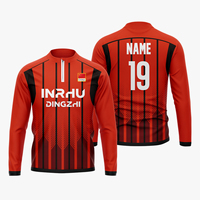 Setelan Olahraga Sepak Bola Custom Tracksuit Lengan Pendek Unisex Dewasa, Jersey Bernapas, Jaket, Pakaian Sepak Bola