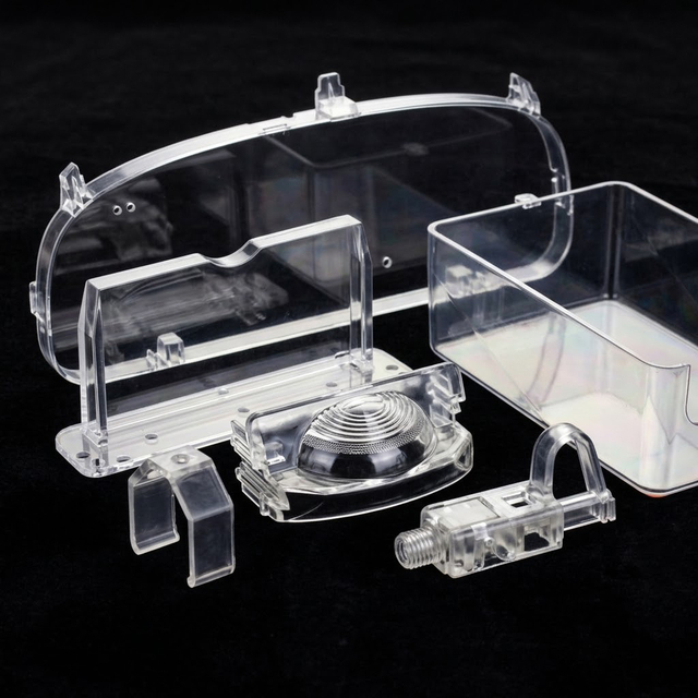 Custom Acrylic Polycarbonate Polypropylene LDPE PETG High clear Parts Rapid Prototyping Manufactur Service