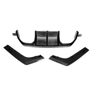 Difusor Trasero de Fibra de Carbono Tipo V para BMW F80 <span class=keywords><strong>M3</strong></span> F82 F83 M4, Labio de Parachoques Trasero, Piezas de Automóvil <span class=keywords><strong>2015</strong></span>+ - Product Image 3