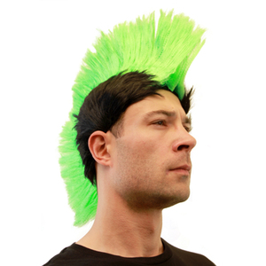 Peluca para Mujer y Hombre, Estilo Punk de los 70 y 80, con Púas Negras y Rojas, para Halloween y Carnaval - Product Image 5
