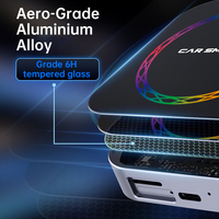 Fuallwin - Caja CarPlay con Asistente de Voz Inteligente, Conectividad Inalámbrica, Adaptador CarPlay con Transmisión de Video 4K