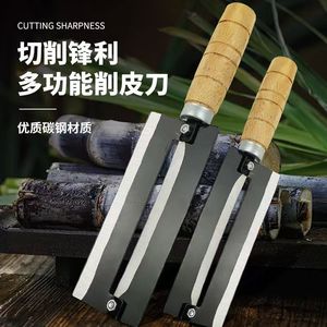 Couteau à canne à sucre épaissi et tranchant, éplucheur de melon, éplucheur de fruits, éplucheur de canne à sucre, éplucheur d'ananas, éplucheur de laitue, vente en gros - Product Image 2