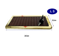 Porte intérieure LS-D01 tiroir en plastique ABS avec serrure pour coffre-fort, porte intérieure d'armoire de coffre-fort/porte de mezzanine