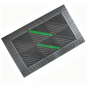 High Quality Dustyproof Commercial <strong>Floor</strong> Mat Patchwork Hotel Entrance Mat With Three Lines <strong>Brushes</strong> - Product Image 3