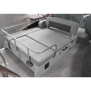 Pontón deportivo para <span class=keywords><strong>12</strong></span> personas de 21 pies recién llegado, pontones deportivos de 27 pies de lujo y <span class=keywords><strong>remolque</strong></span> Australia para ocio familiar - Product Image 4