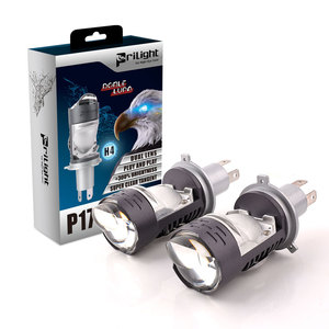 Nuovo Mini Proiettore LED H4 con Lente 140W 14000LM, Faro a LED con Lente Proiettore per Auto, <span class=keywords><strong>Plug</strong></span> and Play - Product Image 1