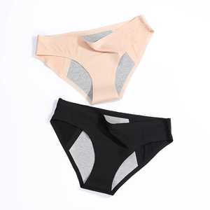 Bragas de bambú ecológicas lavables de talla grande para mujer al por mayor, bragas menstruales absorbentes, bragas sanitarias para mujer - Product Image 6