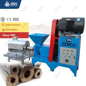 Factory Directly Sale Sawdust Wood Sugarcane Bagasse Biomass Rice Husk Briquette Machine for Briquetting Biomass,Peanut