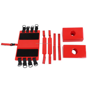 Nbr mobilizer עם רצועות הצלה אדומות מציל חירום עמיד למים & קל משקל קל לניקוי קל לניקוי חירום רפואי - Product Image 4
