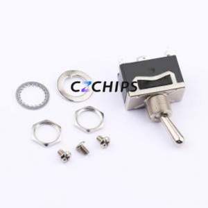 KN3(C)-102-AA-M-RS Toggle Switch Through hole Component (THT)-3P,29x15.8mm Switch - Product Image 2