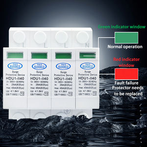 อุปกรณ์ป้องกันไฟกระชากชนิด T2 4P AC 40KA <span class=keywords><strong>SPD</strong></span> CE ได้รับการรับรอง PV - Product Image 4