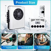 Climatiseur Électrique Portable Chauffant pour Voiture et Caravane – Systèmes Automobiles 12V – Prix Usine
