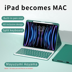 Vỏ Ốp bàn phím ifacemall cho iPad Pro Air 10.9 11inch 2022 2020 2014 4/5/6 Pro 1/2/3/4 không dây từ tính M2 M4 tùy chọn - Product Image 2