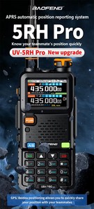 <span class=keywords><strong>Walkie</strong></span> <span class=keywords><strong>Talkie</strong></span> Ham Mejorado <span class=keywords><strong>UV</strong></span> 5RH PRO 10W, Radio Bidireccional de Banda Completa UHF y VHF, Intercomunicador con Cargador Tipo-C, Transceptor <span class=keywords><strong>UV</strong></span> <span class=keywords><strong>5R</strong></span> - Product Image 2