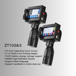 高解像度TIJハンドヘルドインクジェットプリンター多機能大型プリントヘッドマルチラインコーディングバッチ有効期限 - Product Image 2