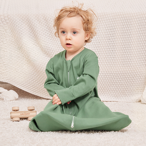 Saco de Dormir Hongbo para Bebé, Manta Vestible Ligera con Cremallera Bidireccional, 0.5 Tog 1.0 Tog, Manga Larga, para Recién Nacidos - Product Image 1