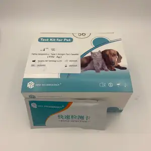 Feline Herpes Virus Antigen Rapid Test Kit FHV-1 Viral Rhinobronchitis Feline Virus Testing