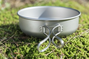 Tazón Compacto de Titanio para Camping, Diseño Ultraligero y Portátil para Senderismo, Excursionismo y Picnic, Cocina Directa, Keith Ti5325, Metal - Product Image 6