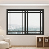 Fenêtres coulissantes en PVC double vitrage P80, optimisées pour la valeur, certifiées AAMA, à rendement énergétique optimal et conception et performance durables