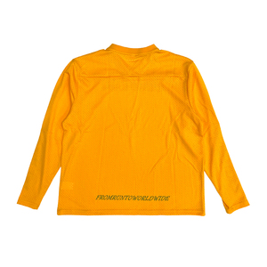 Camiseta de Fútbol Americano Clásica Personalizada de Manga Larga, Estilo Urbano, Malla Transpirable, Ajuste Holgado, para Club Juvenil, Talla Grande - Product Image 6