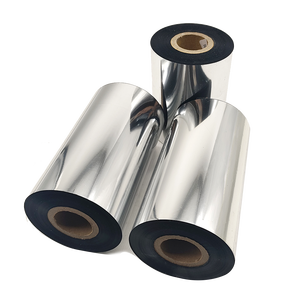 TR ขี้ผึ้งของเครื่องพิมพ์และริบบิ้นเรซินขนาด110มม. * 300ม. สำหรับม้วนพิมพ์บาร์โค้ด - Product Image 1