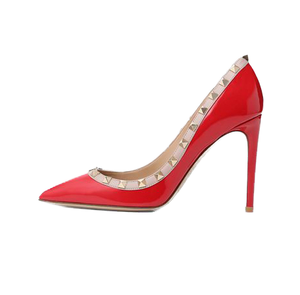Tailingjia 2025 Zapatos de Tacón Alto Personalizados, Elegantes y Sensuales, con Tacones Finos y Tachuelas, Zapatos de Novia con Punta en Pico, que Aumentan la Estatura, para Otoño - Product Image 1