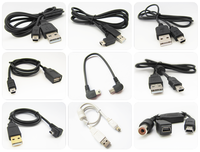 Cable de datos Mini USB 2.0 de fábrica con conector macho de 10 pines a extremo abierto tipo Pigtail, Mini B de 10 pines, para cámara Philips