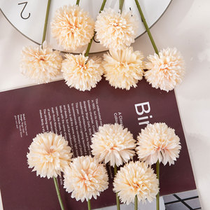 Fleurs artificielles CallaFloral, branche unique, vert champagne, imperméables, décorations de mariage - Product Image 1