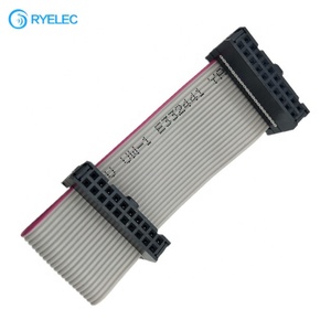 Factory Customization Double <b>Row</b> 2x10pin IDC 2.54mm to 20 Pin Idc2.54 Pitch Female Flat Flex Ribbon Cable Assembly with Machine - Product Image 4