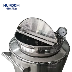 304/316 Goma de guar sanitaria Goma de xantano Máquina mezcladora de helado de leche condensada Homogeneizador Emulsionante Máquina de baba de caracol - Product Image 5