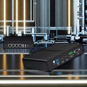 12GEN N100工业迷你电脑J4125 4局域网2.5G局域网2 DDR4防火墙无风扇4以太网端口迷你电脑新英国插头固态硬盘 - Product Image 2