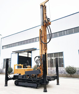 Machine de forage d'eau pneumatique portable sur chenilles pour puits d'eau, profondeur 800m, à vendre - Product Image 2