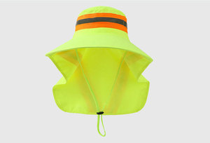 Gorra Plegable con Protección Solar UPF 50+, Alta Visibilidad, Reflectante, Protector de Cuello para Exteriores, Ala Ancha, Secado Rápido - Product Image 3