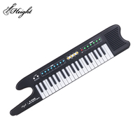 Piano à clavier électrique pliable à 37 touches 10 chansons de démonstration 8 tons 6 rythmes Instrument de musique portable en matière plastique