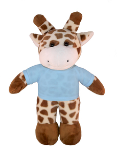 Peluche Giraffa Personalizzata con Logo e Maglietta, Bambola Morbida Personalizzabile, Regalo Promozionale, OEM ODM Ingrosso - Product Image 4