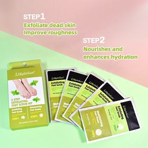 OEM/ODM 2-Step Foot Skin Care Hidratante <span class=keywords><strong>Crema</strong></span> Menta Desodorante Exfoliante y <span class=keywords><strong>Crema</strong></span> Exfoliante <span class=keywords><strong>para</strong></span> Adultos - Product Image 5
