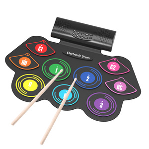 Módulo de piezas de batería electrónica Batería Tambores musicales Juego de instrumentos de percusión - Product Image 1