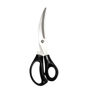 Stainless Steel <b>Kitchen</b> <b>Scissors</b> Curved Blade For Home Use 0470 <b>Kitchen</b> - Product Image 1