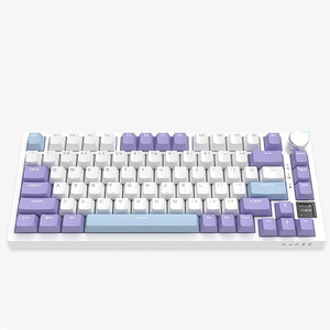 Teclado Mecánico para Juegos BT5.1/Inalámbrico/Con Cable, Teclado Personalizado con Perilla, Intercambio en Caliente, Gasket - Product Image 1