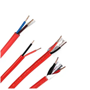 Alarm Cable 2/ 4/ 6/ 8/10/12 Core 24AWG Security Red Fire Resistant Alarm Cable