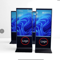 Pantalla Táctil LCD de 50, 55 y 65 Pulgadas, Kiosco Digital con WiFi para Señalización, Centros Comerciales, Tiendas Minoristas y Gráficos