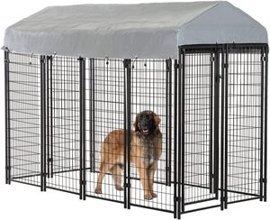 Chenils <span class=keywords><strong>pour</strong></span> grands chiens Maisons <span class=keywords><strong>pour</strong></span> animaux de compagnie en plein air <span class=keywords><strong>pour</strong></span> animaux de compagnie Enclos <span class=keywords><strong>pour</strong></span> chats modernes <span class=keywords><strong>Maison</strong></span> de transport Chenils <span class=keywords><strong>pour</strong></span> chiens ventilés Chenil <span class=keywords><strong>pour</strong></span> chiens en métal <span class=keywords><strong>pour</strong></span> l'<span class=keywords><strong>extérieur</strong></span> - Product Image 4