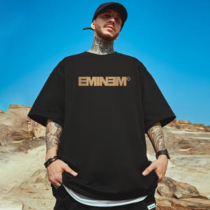 Camisetas Oversize de Buena Calidad al por Mayor, Camisetas de Hip Hop para Hombre, Estilo Urbano 2023 - Product Image 5