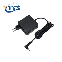 Chargeur universel pour ordinateur portable AC DC 65W, adaptateur électrique pour ordinateurs portables 18.5V-20V avec sortie 3.25A