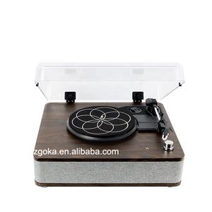 중국 Prefect 현대 디자인 먼지 커버 PH/옥신/BT/<span class=keywords><strong>USB</strong></span> 인코딩/전화 잭/RCA/라디오/카세트 viny 턴테이블 레코드 플레이어 - Product Image 3